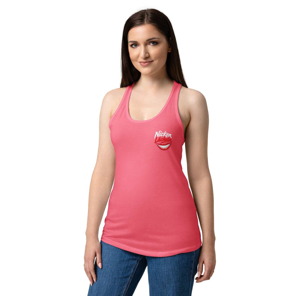 Elegantes Damen Racerback-Tanktop aus leichtem, atmungsaktivem Stoff