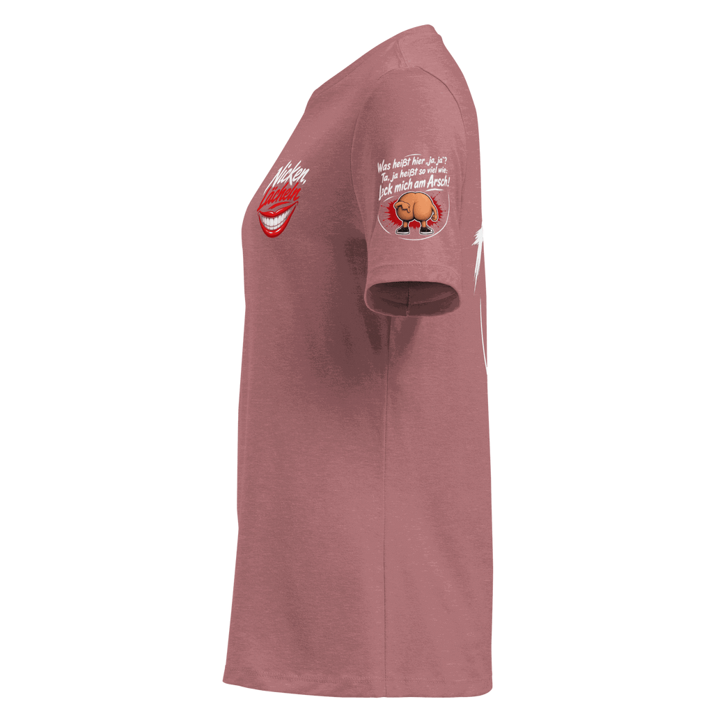 Locker es Damen-T-Shirt aus weicher Baumwolle mit entspannter Passform