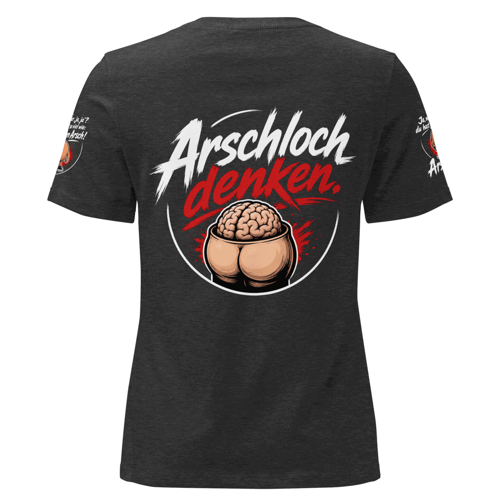 lockeres damen-t-shirt aus weichem baumwollstoff mit lässigem schnitt
