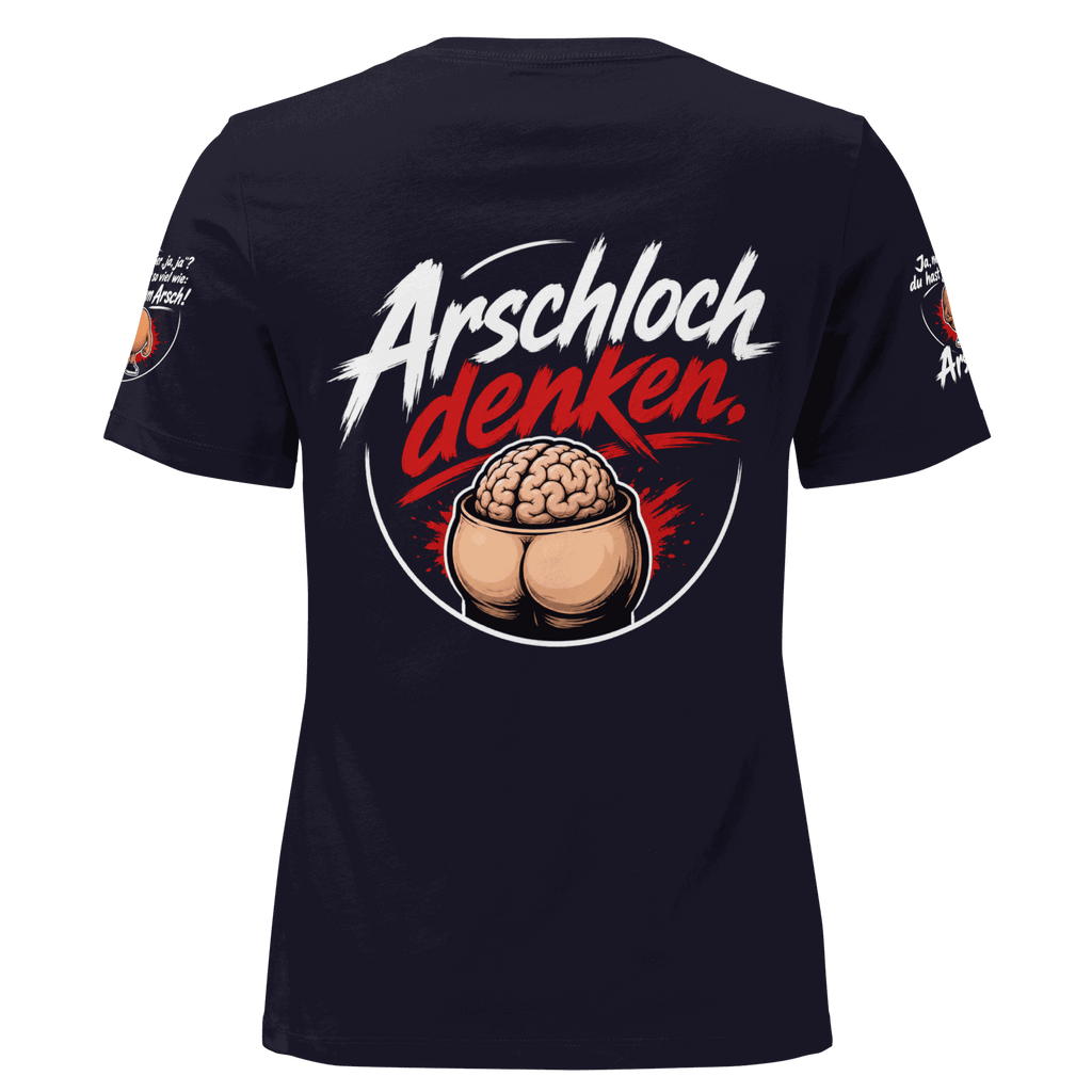 Locker es Damen-T-Shirt aus weicher Baumwolle mit entspannter Passform