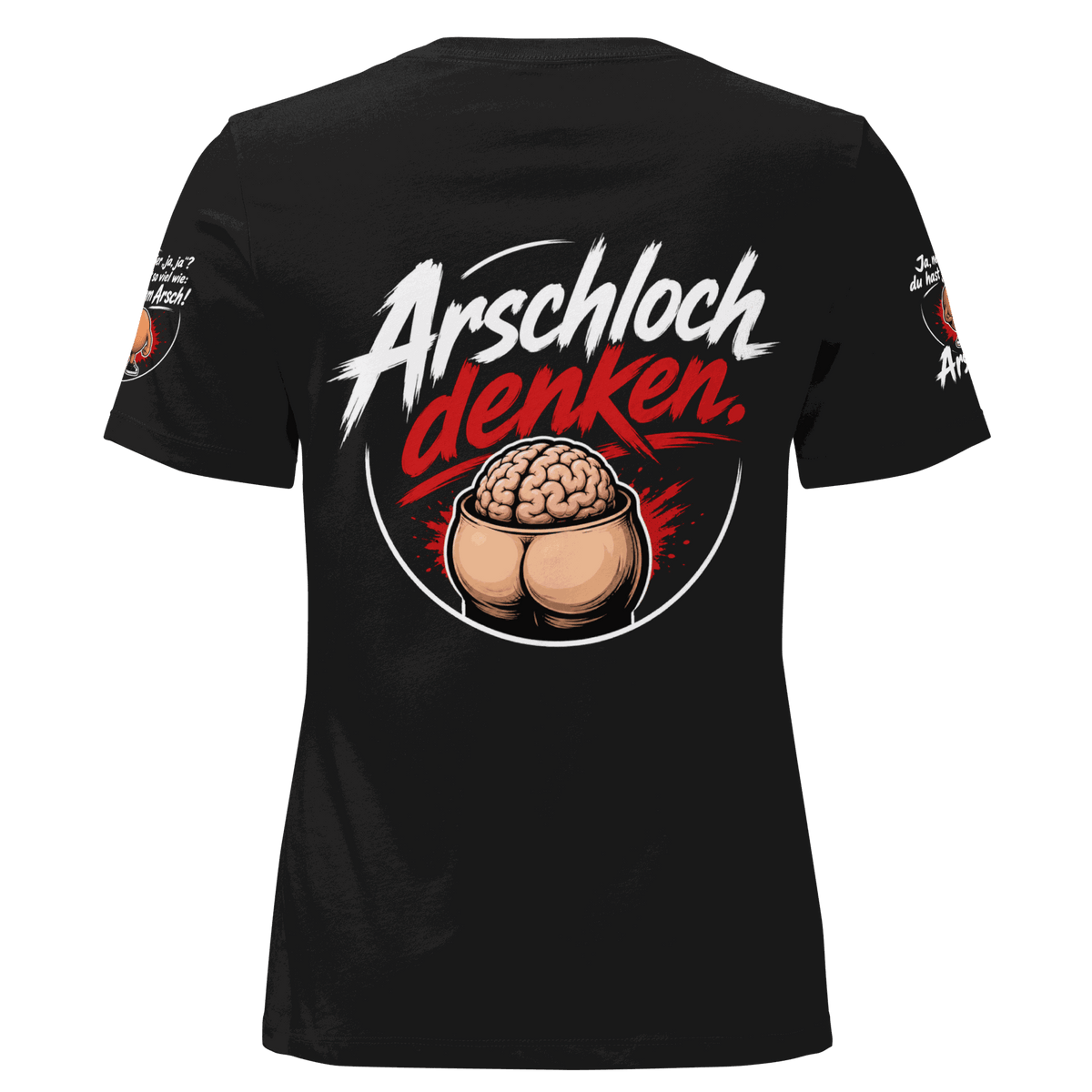 Locker geschnittenes Damen-T-Shirt aus weicher Baumwolle für lässigen Stil