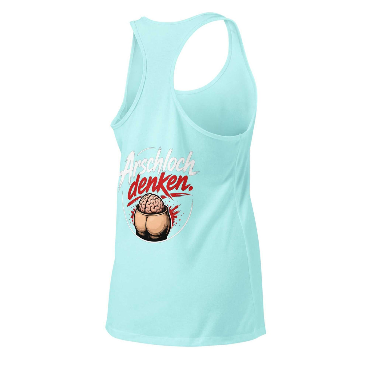 Elegantes atmungsaktives Damen Racerback-Tanktop aus Baumwolle und Polyester