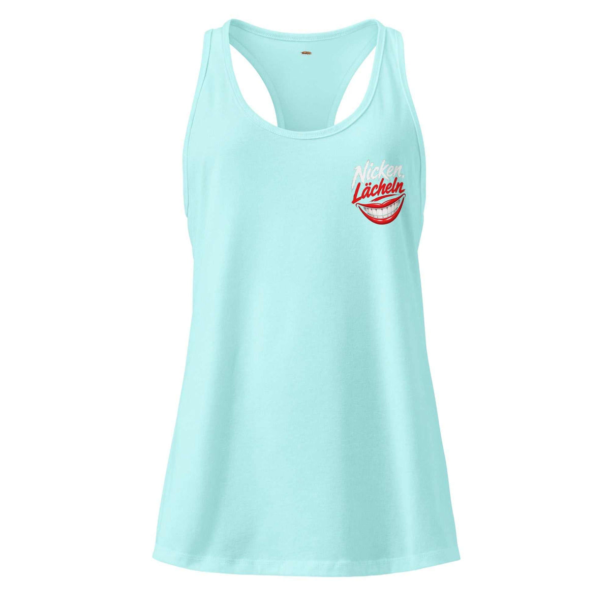 Elegantes atmungsaktives Racerback-Tanktop für Damen aus Baumwollmischung