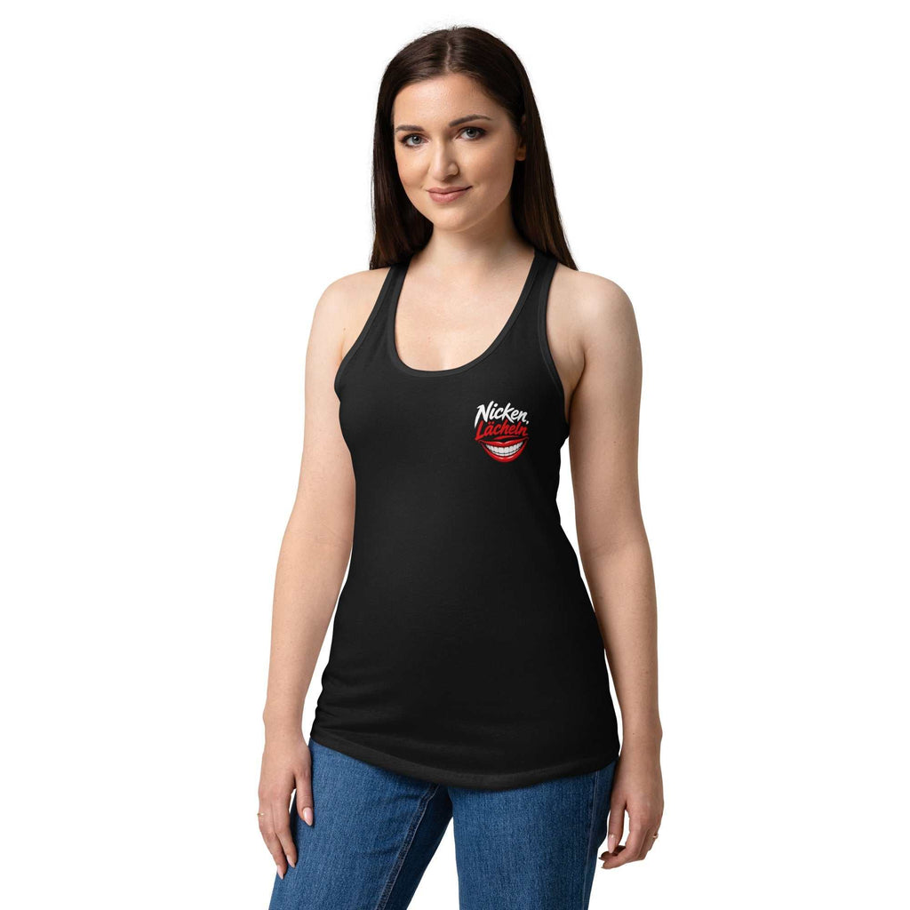 Elegantes Damen Racerback-Tanktop aus leichtem, atmungsaktivem Stoff