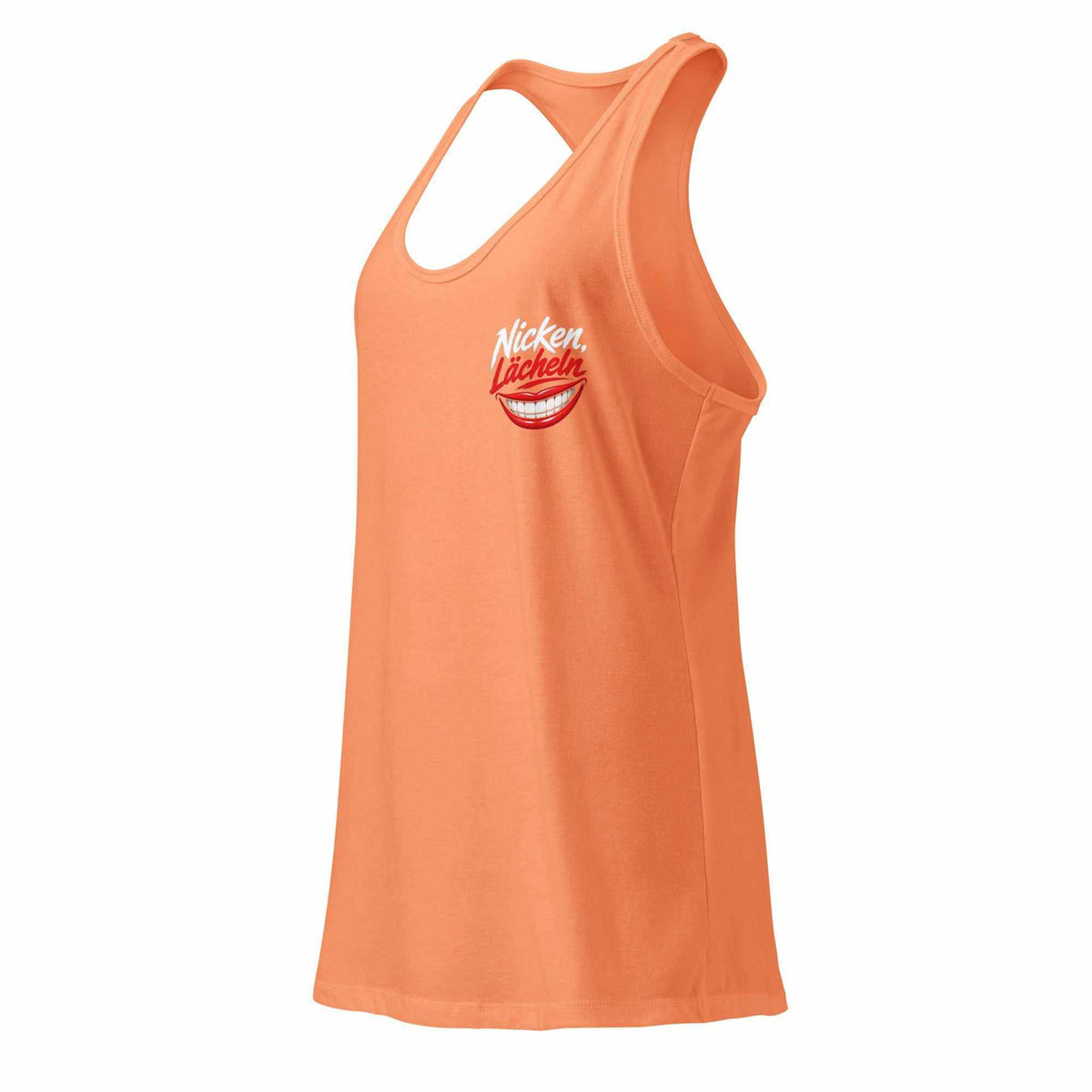 Leichtes atmungsaktives Racerback-Tanktop für Damen in eng anliegender Passform