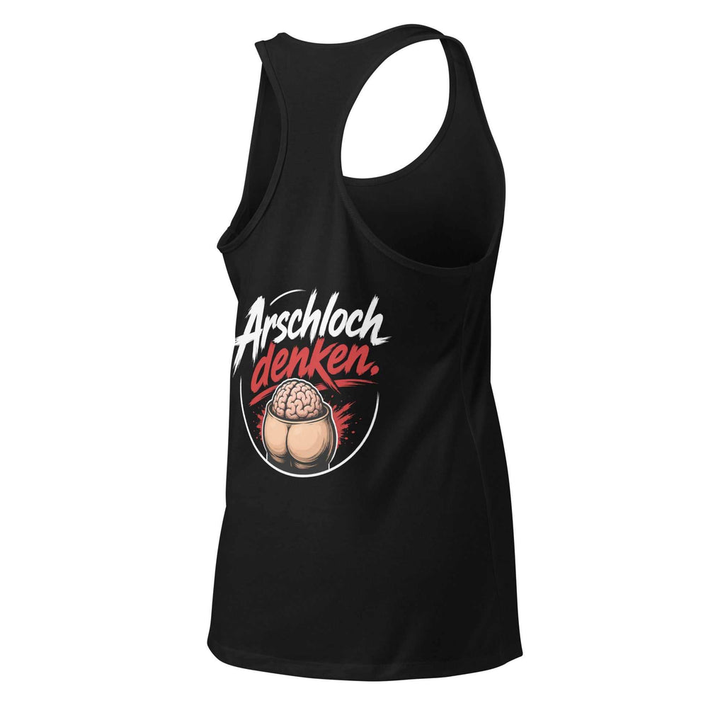 Damen Racerback-Tanktop aus leichtem, atmungsaktivem Stoff mit eng anliegender Passform