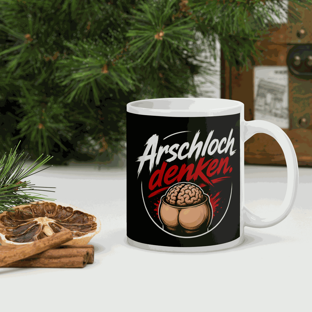 robuste keramik kaffe tasse mit leuchtendem aufdruck mikrowellenfest