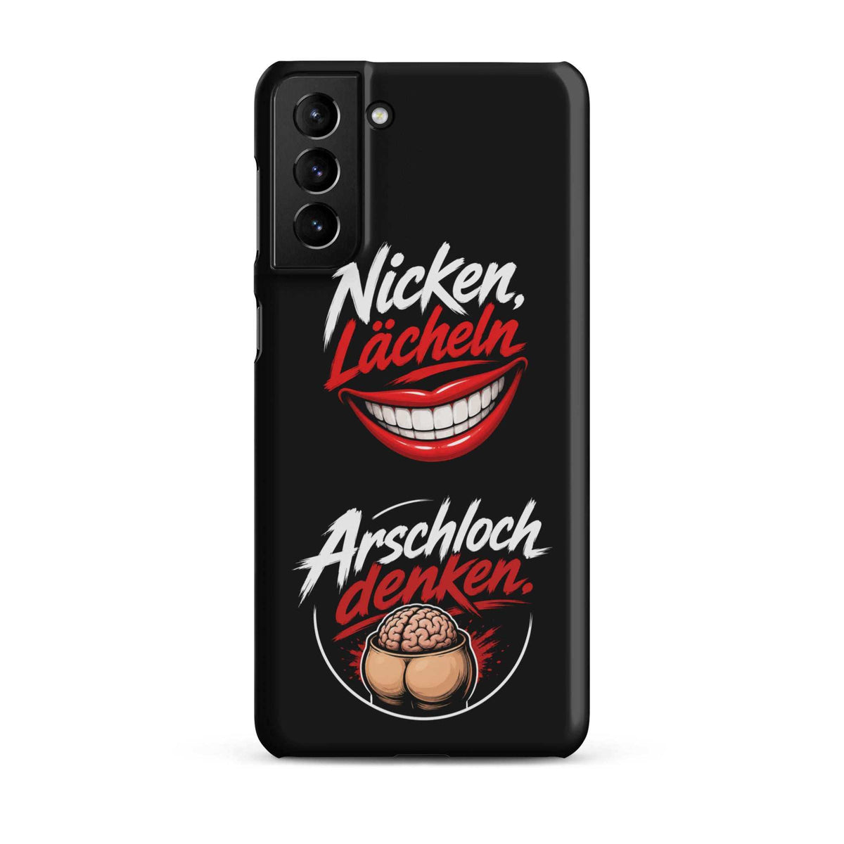 Schlanke Snapcase Samsung®-Hülle aus Polycarbonat mit kabelloser Ladefunktion