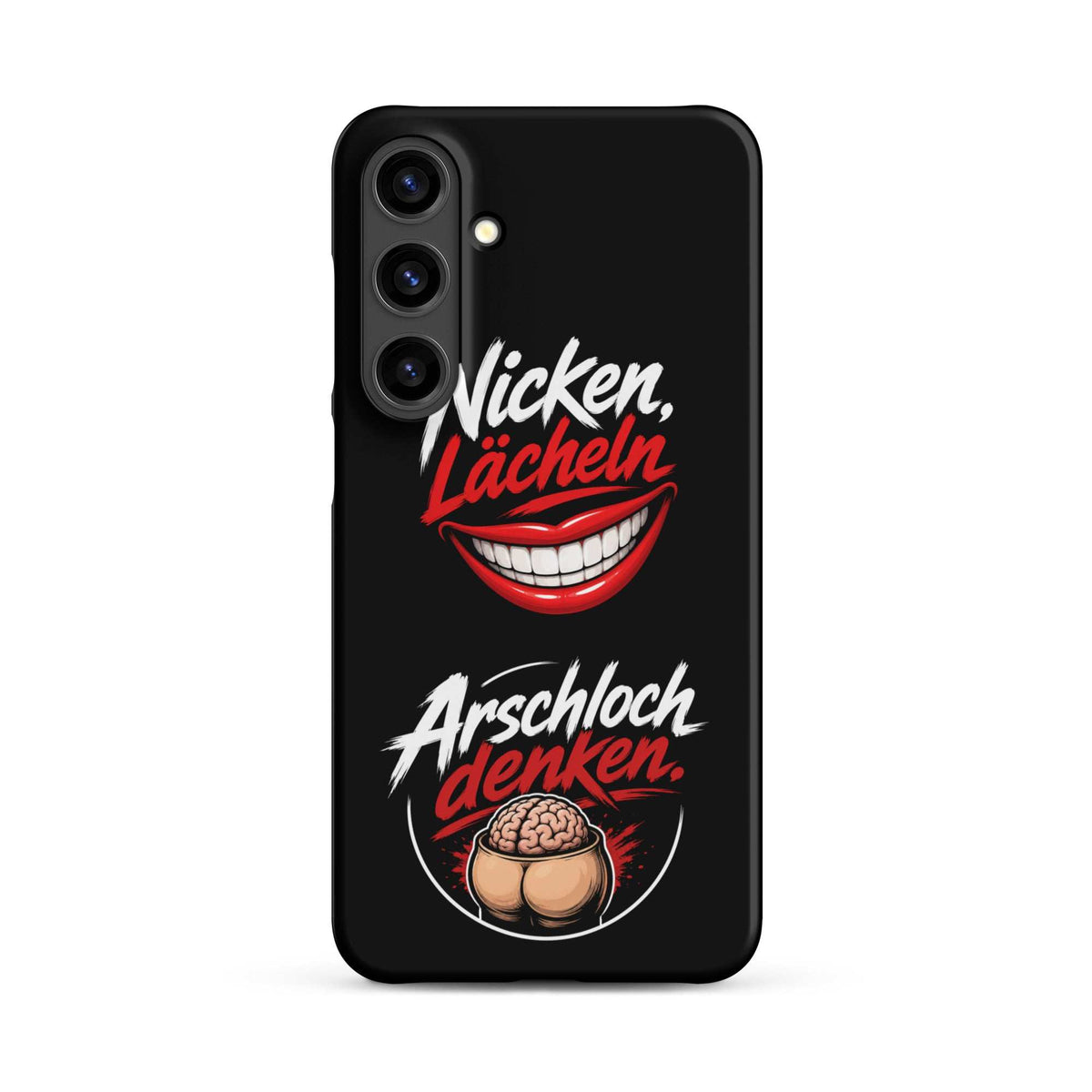 Schlanke und leichte Samsung®-Hülle Snapcase aus Polycarbonat mit kabelloser Ladefunktion