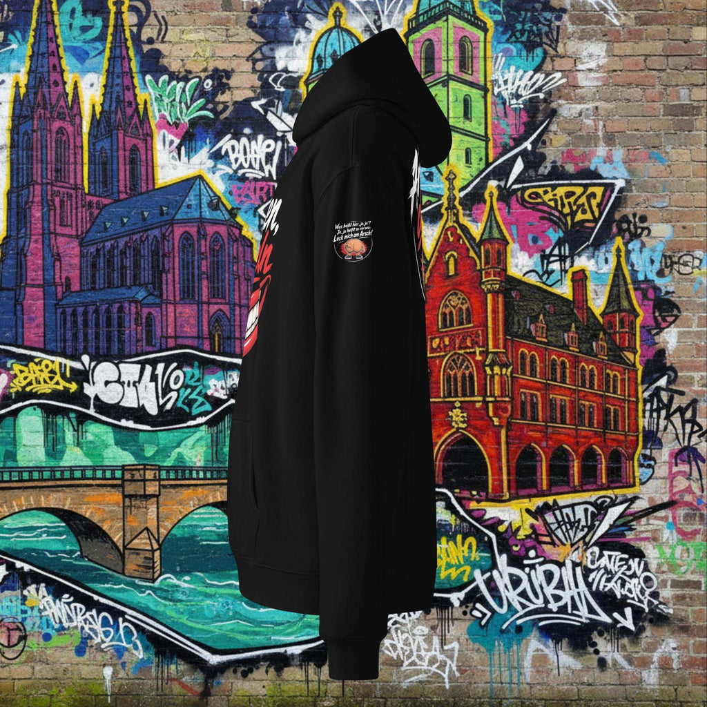 Oversized Hoodie für Herren aus weichem Baumwoll-Fleece mit lässiger Passform und Kängurutasche