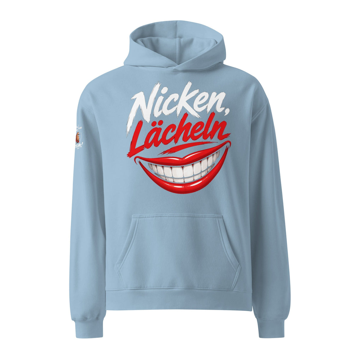 Herren Oversized Hoodie mit stilvollem Statement und weichem Premium-Material