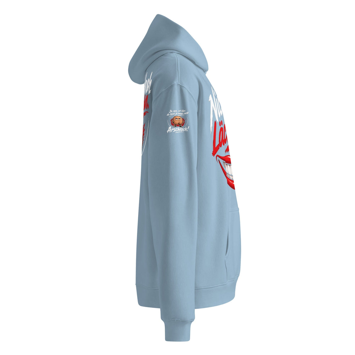 Oversized Hoodie für Herren in lockerer Passform aus weichem Baumwoll-Fleece mit Kapuze und Kängurutasche