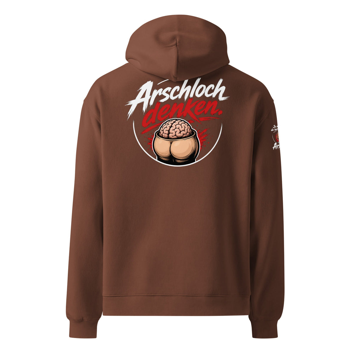 Oversized Hoodie für Herren aus weichem Fleece mit Kängurutasche und lässiger Passform