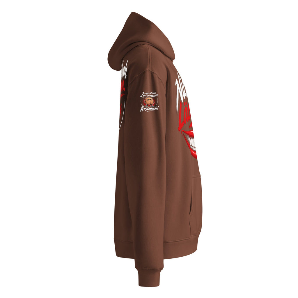 Herren Oversized Hoodie aus weichem Baumwoll-Fleece mit Kängurutasche und lässiger Passform