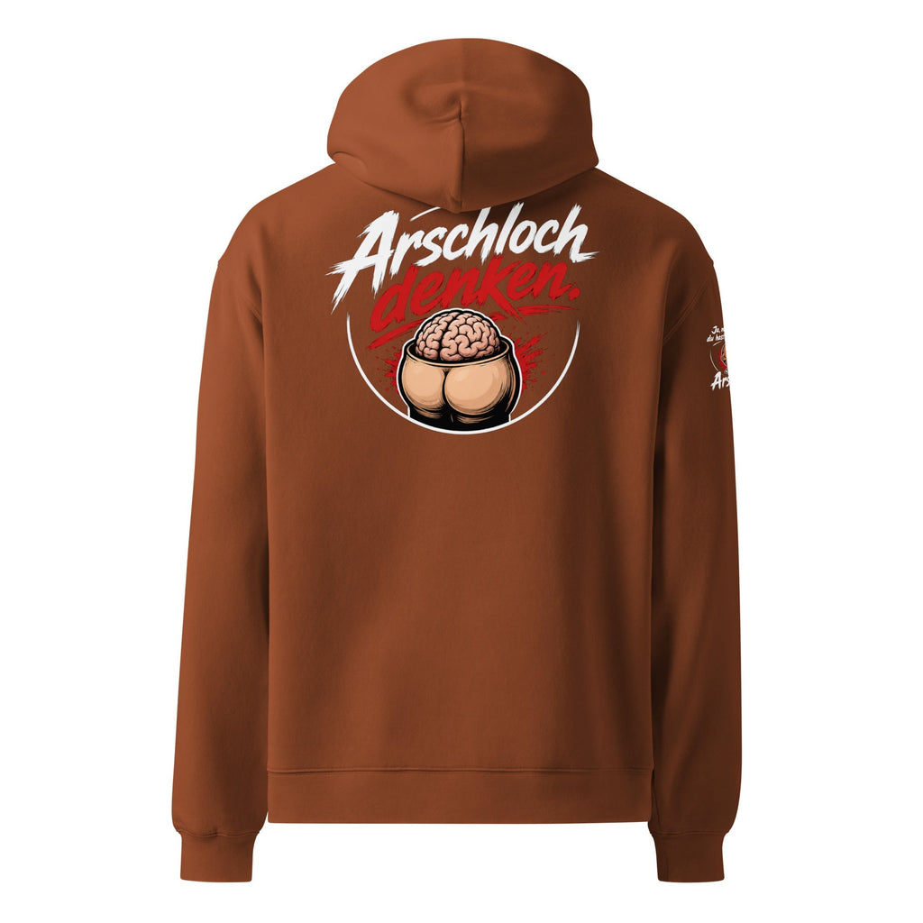 Oversized Hoodie für Herren aus weichem Premium-Fleece mit lockerer Passform und Kängurutasche