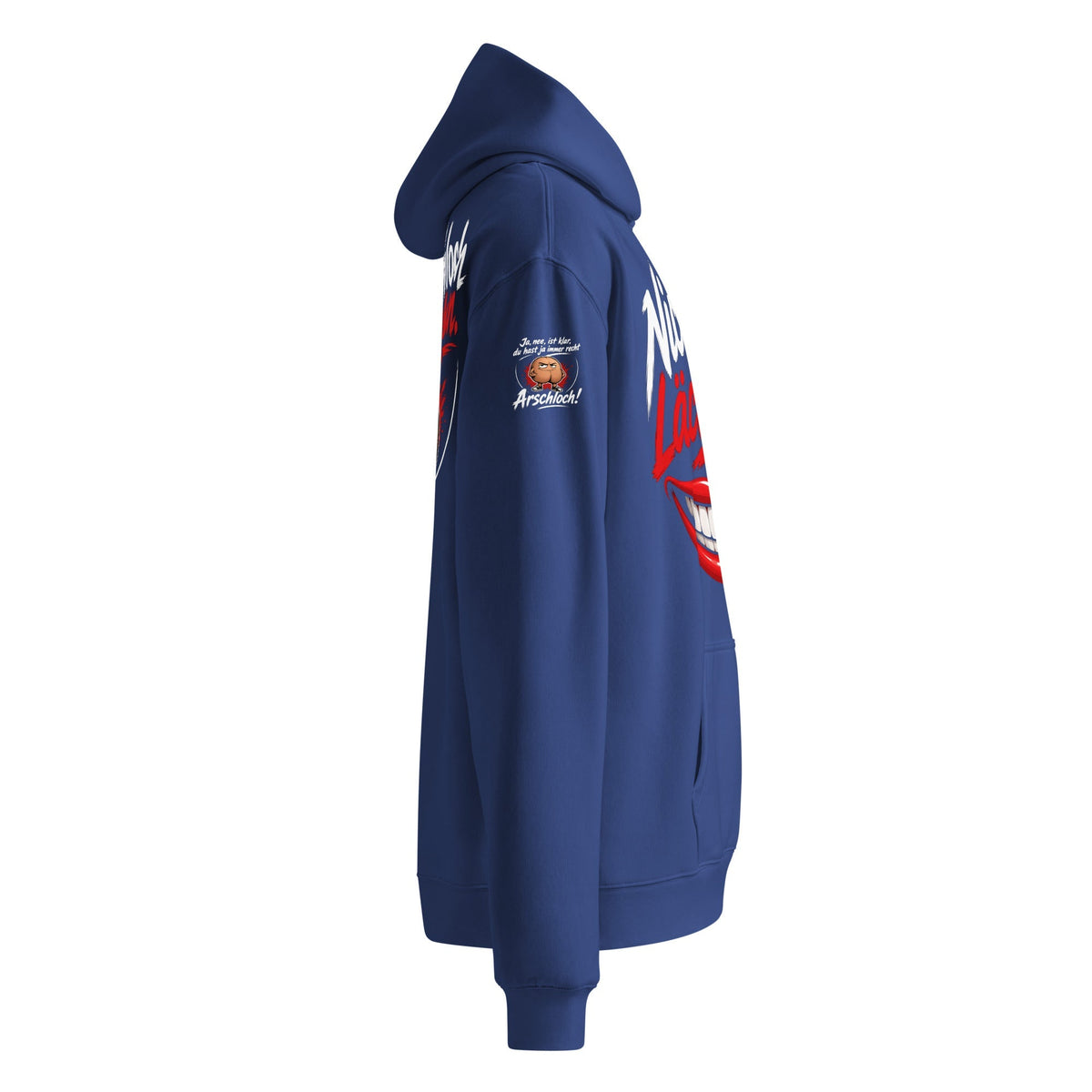 Herren Oversized Hoodie aus weichem Baumwoll-Fleece mit lockerem Schnitt und Kapuze