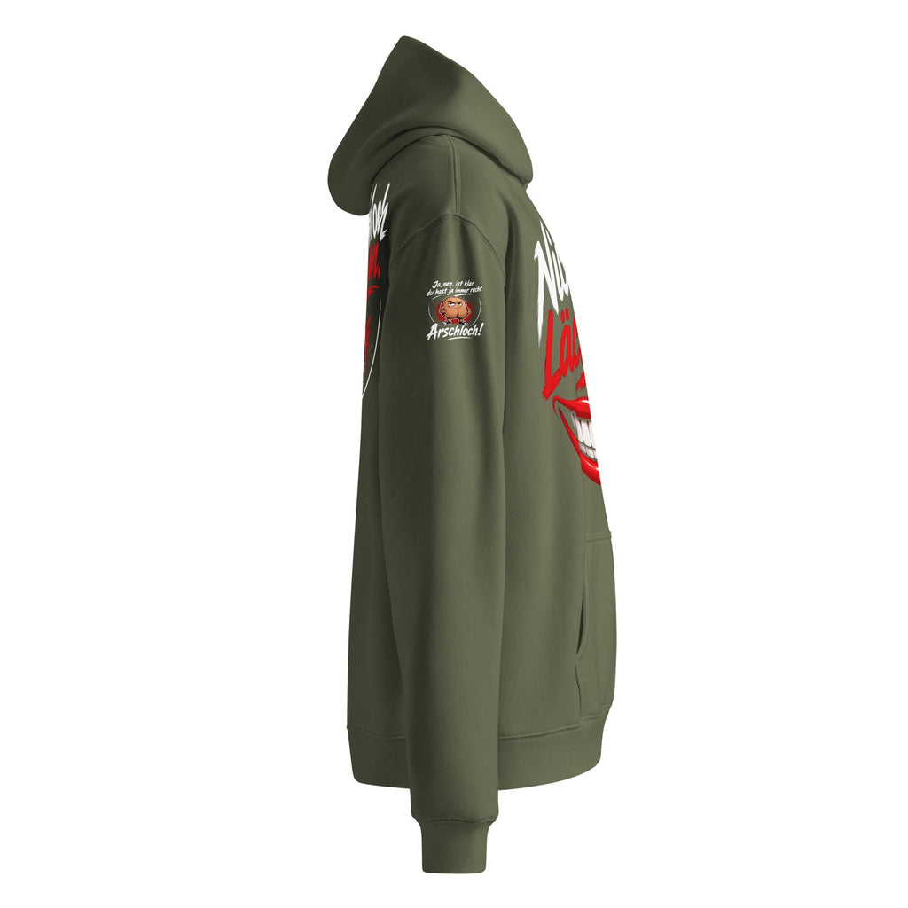 Oversized Hoodie für Herren in lockerer Passform aus weichem Baumwoll-Polyester-Mix mit Kapuze und Kängurutasche