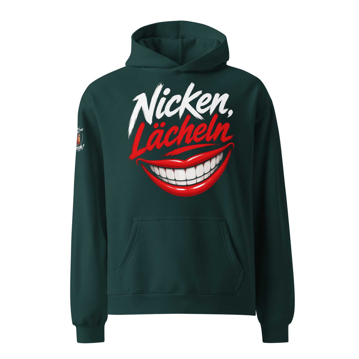 Oversized Hoodie für Herren aus weichem Premium-Fleece mit lässiger Passform und Kapuze