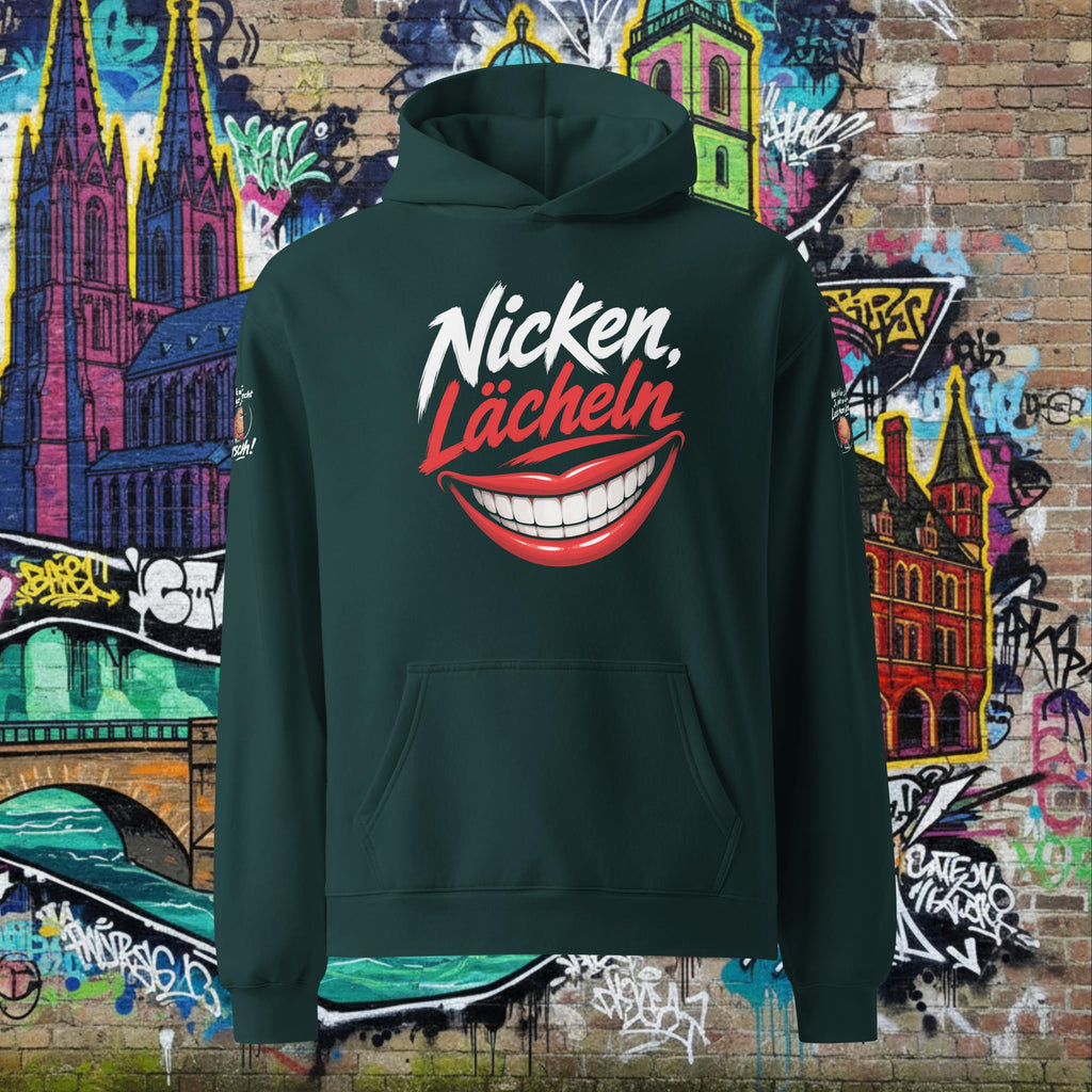 Männer Oversized Hoodie aus weichem Premium-Material mit lässiger Passform und Kängurutasche
