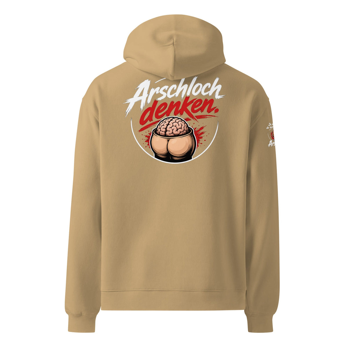 Oversized Hoodie für Herren aus weichem Premium-Fleece mit lässiger Passform und Kängurutasche